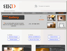 Tablet Screenshot of bkdesigns.co.za